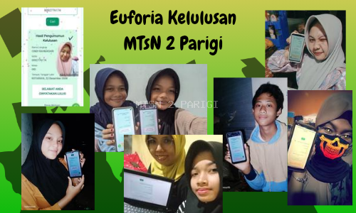 Pengumuman Kelulusan Siswa Kelas IX MTsN 2 Parigi Resmi Disampaikan Secara Daring